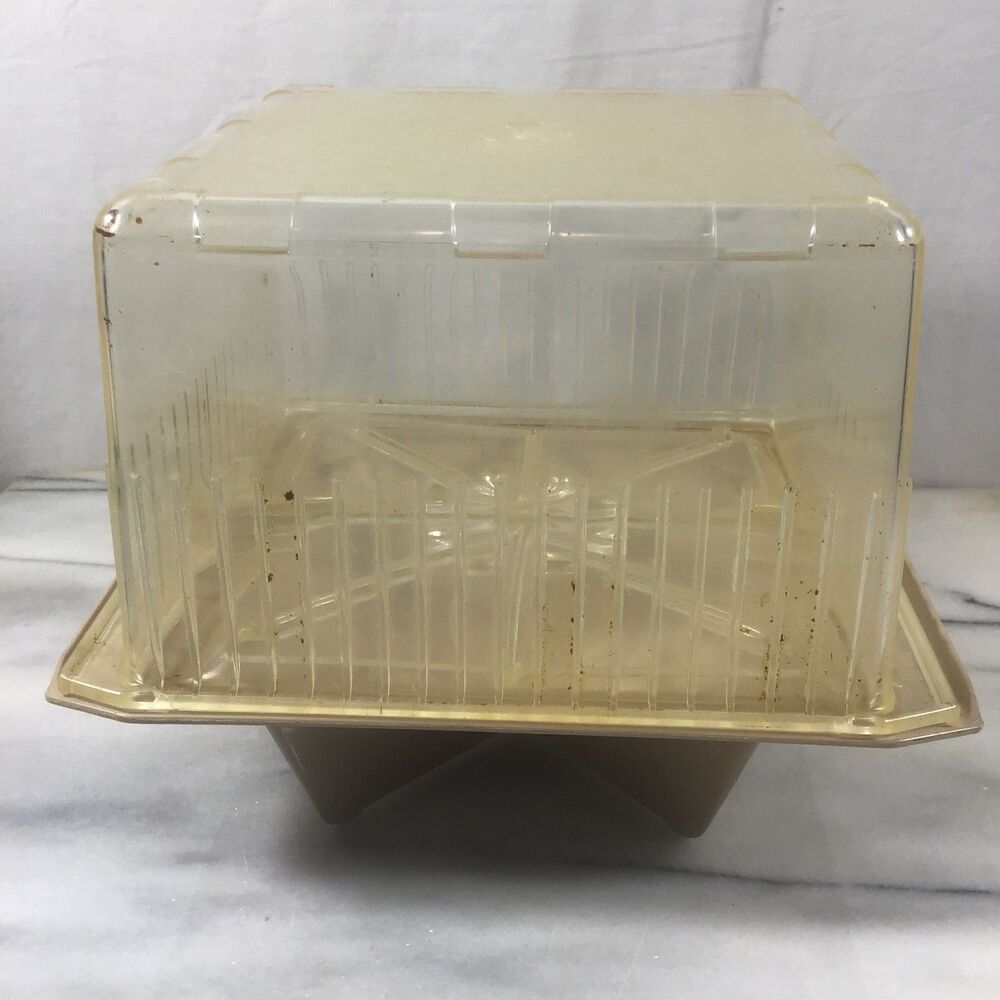 Vintage Anchor Hocking Microware Popcorn Popper Steamer Roaster 3 Qt PM400